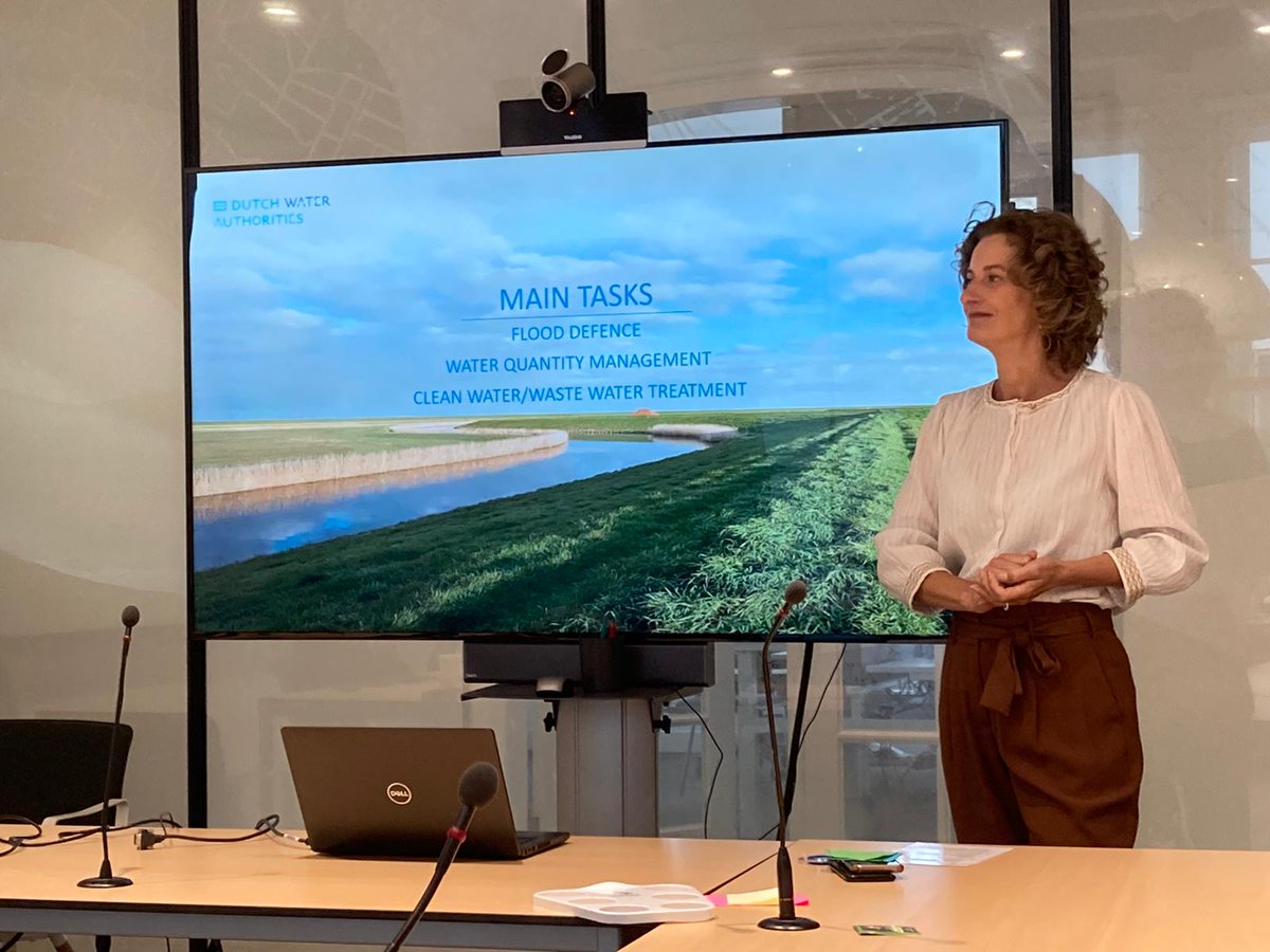 GREAT to kick off Training Week for EJWP Group 2 today @hhdelfland in the #Netherlands, with a @dewatergroep project presentation & MUCH more! Want to join our #water -smart community? Get in touch!   #innovation #leadership #development #networking #resilience #collaboration