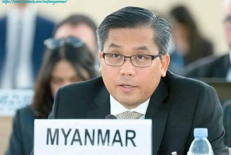 HarryHH20's tweet photo. Accept NUG
Reject Military
#KyawMoeTunRepresentsMyanmar
#UN_RecognizeNUG
#Sep13Coup
#WhatsHappeningInMyanmar https://t.co/zpWB86uM62