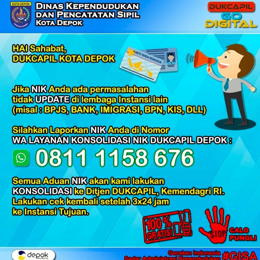 PEMERINTAH KOTA DEPOK | #AyoPakaiMasker tweet media