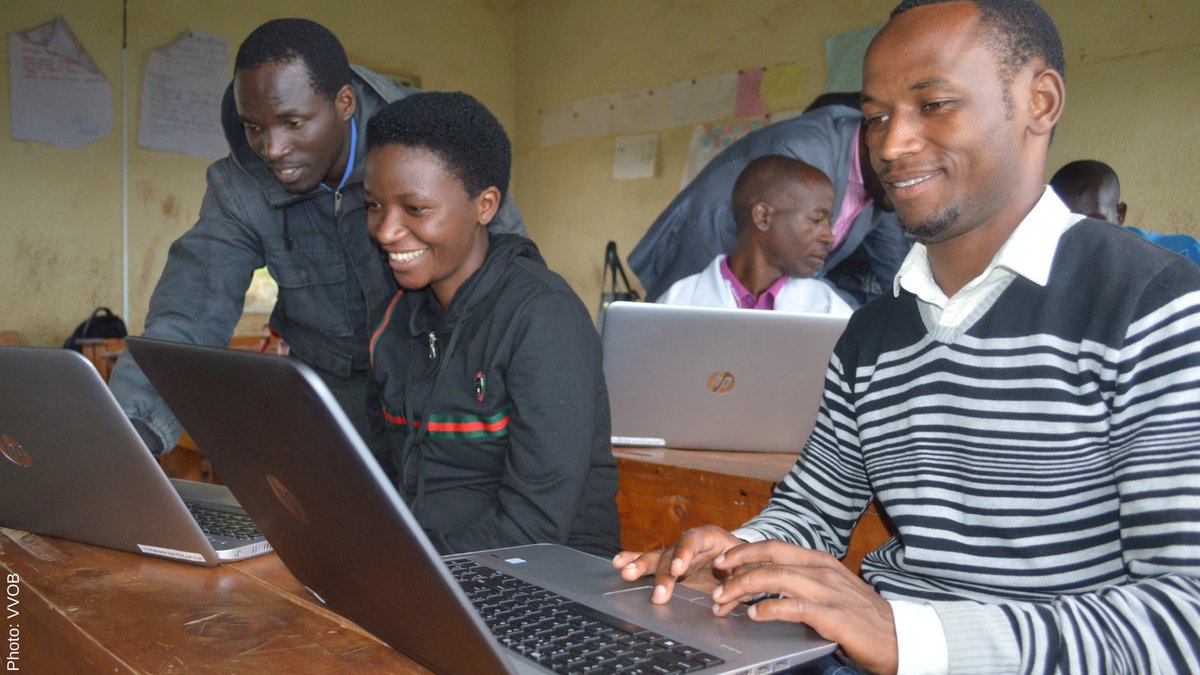 VVOB - education for development tweet media