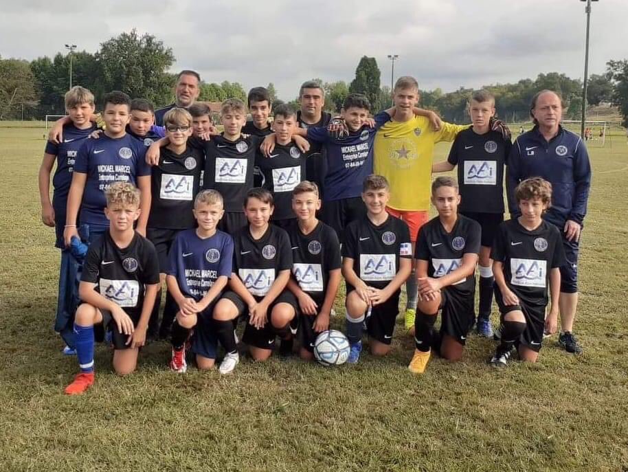 csallassac's tweet photo. Nos U15 https://t.co/99Tn0auK06