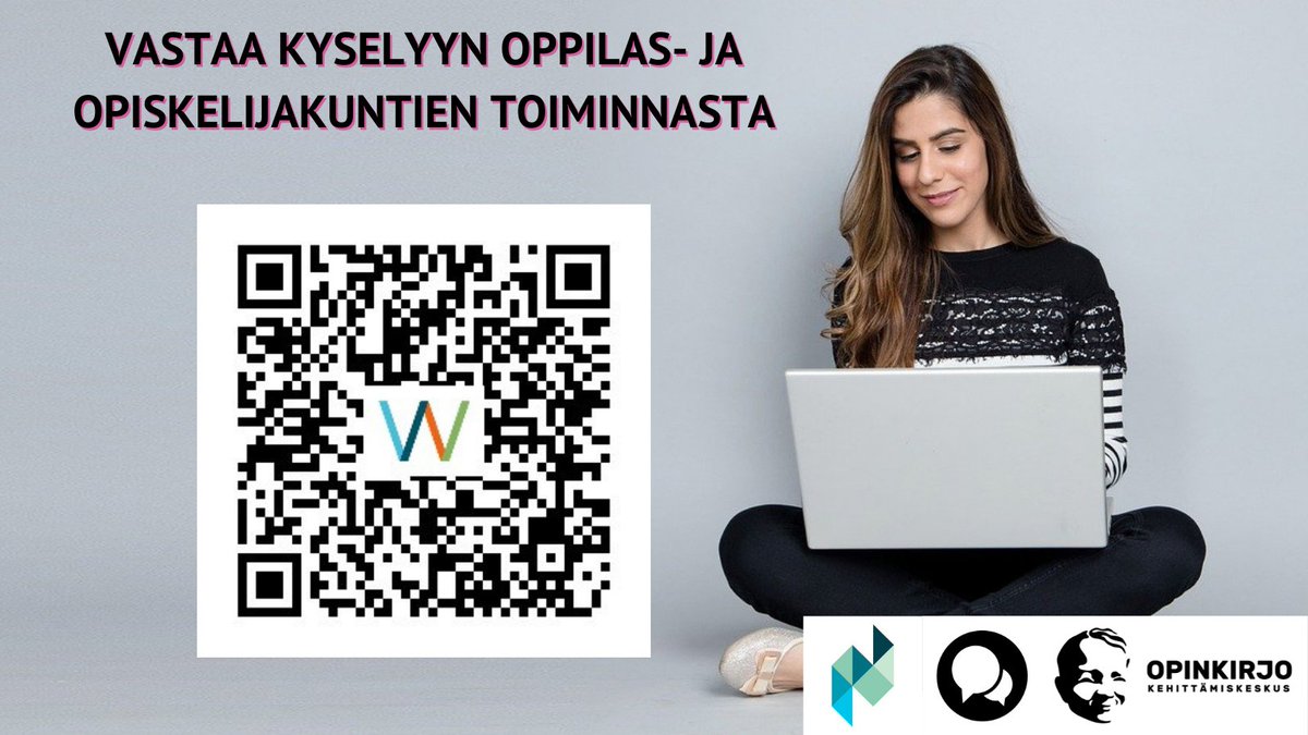 Kysely oppilas- ja opiskelijakuntien toimijoille on auki!

Skannaa oheinen QR-koodi tai mene osoitteeseen bit.ly/OPKkysely2021 osallistuaksesi kyselyyn. 

Lisätietoja kyselystä löydät osoitteesta nuortenideat.fi/fi/ideat/2827/

Kysely on auki 31.10 asti ja vastaaminen vie noin vartin