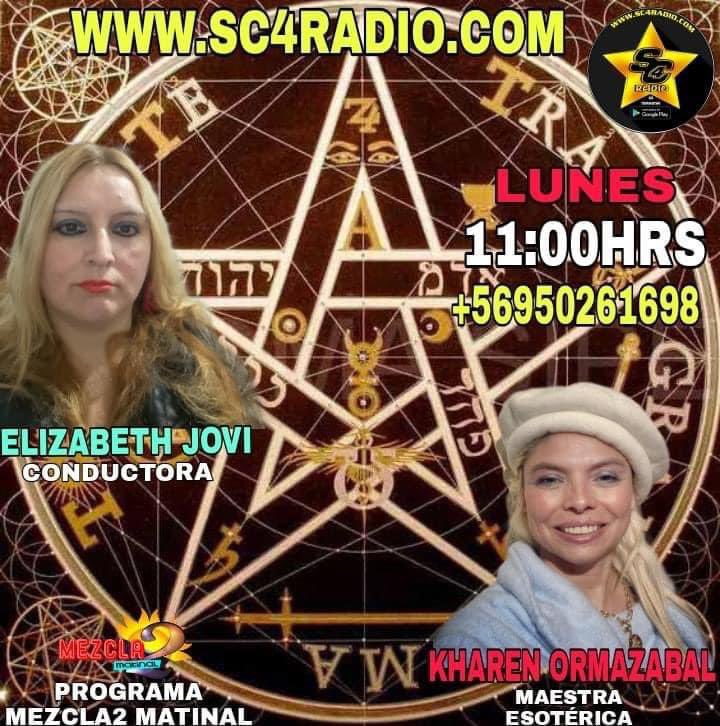 ZuritaInformada's tweet photo. ATENCIÓN HOY 11 hrs‼️
#KharenOrmazabal
#MaestraEsoterica
#SC4Radio
#ZuritaInformada #CoctelDeEstrellas #MeLoDijoAdela #AquiVuelanPlumas #ReporteroFantasma
#LaureldeOroChile
#GrandesMujeres
@kharenormazabal https://t.co/QN0vPdt4Qt