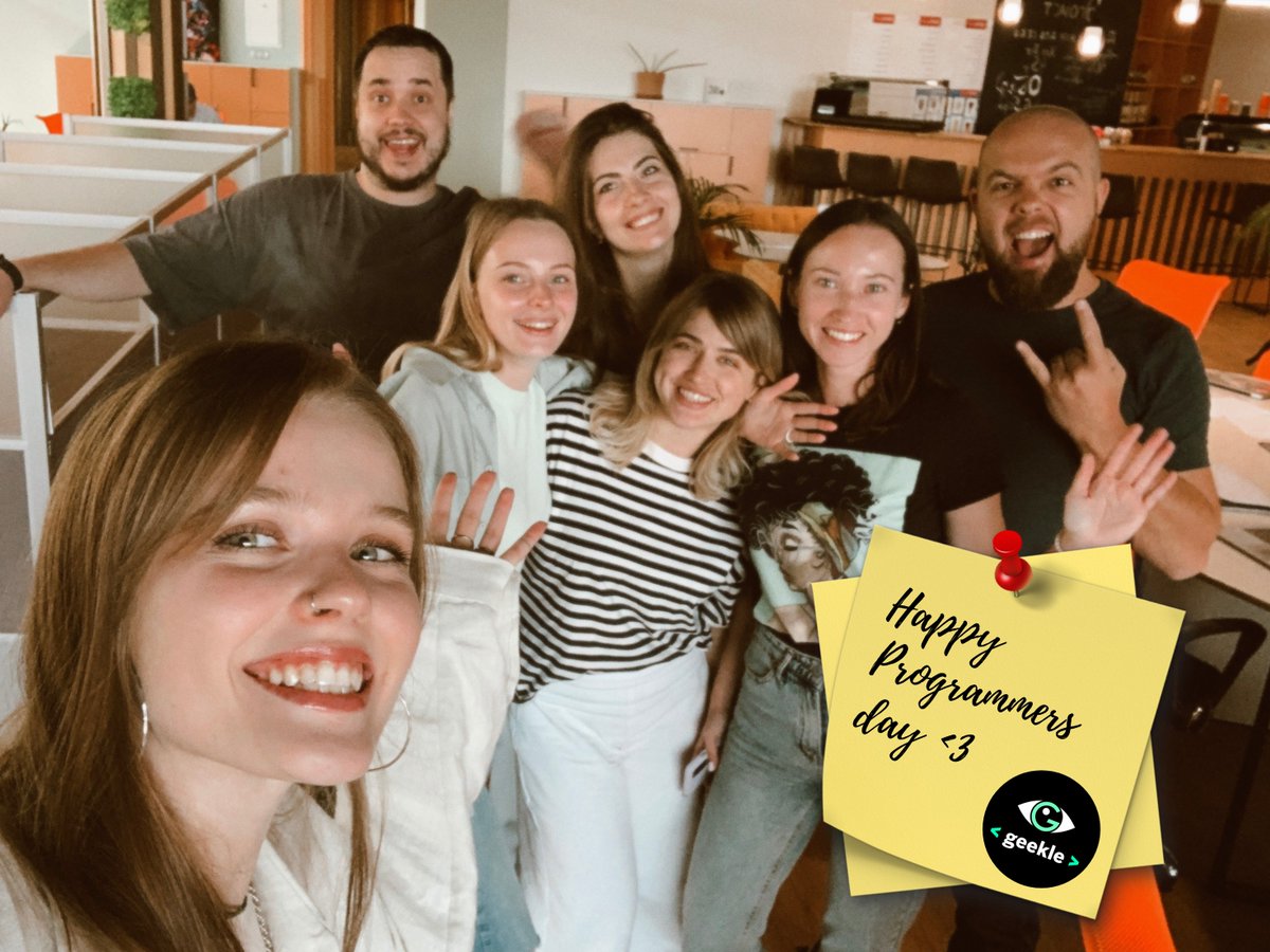 GeekleOfficial's tweet photo. Happy Programmers Day to all our talented developers 🥳

Geekle send love to everyone who contributes to the technical development of the world 💚 https://t.co/SyLWduiABl