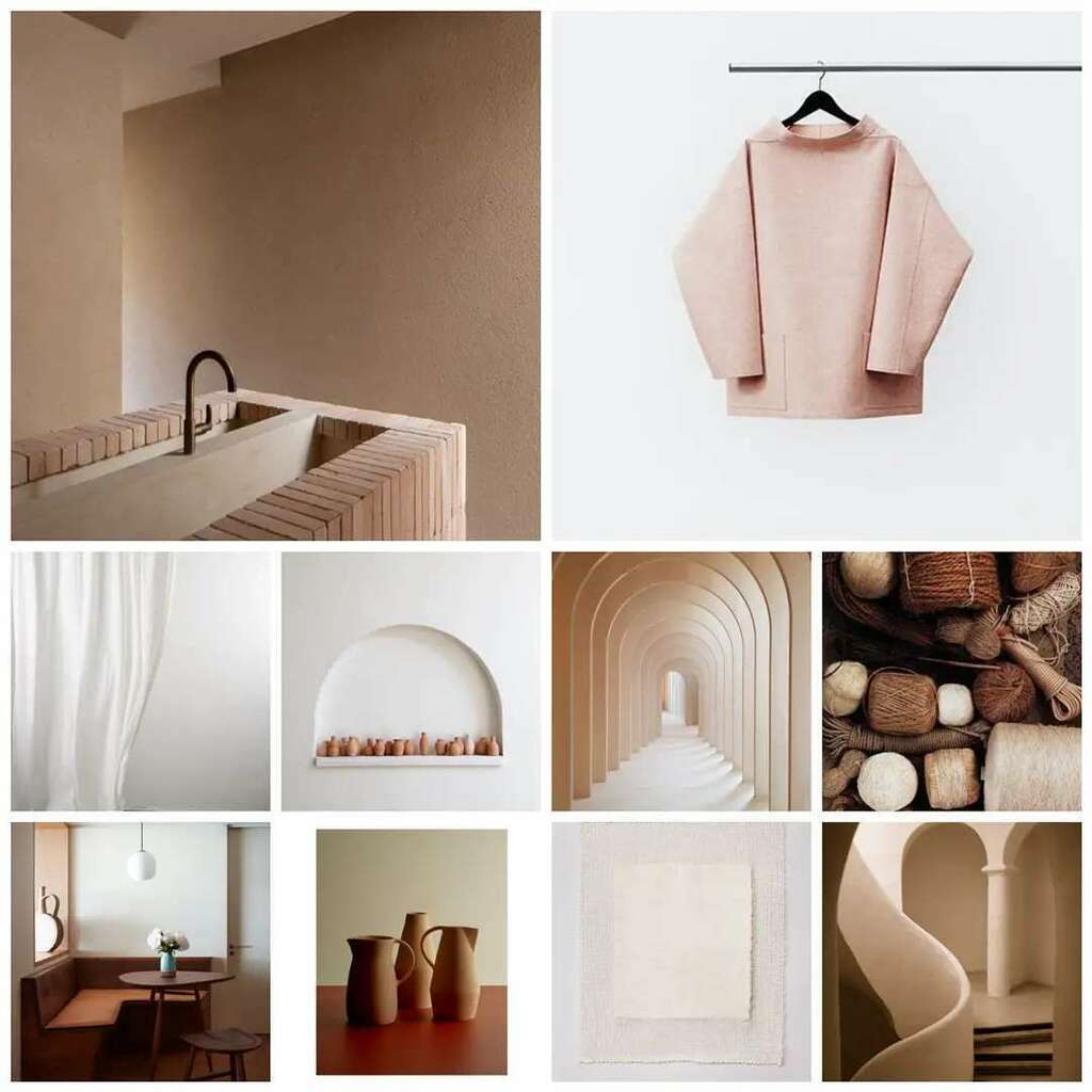 AmarandD's tweet photo. Inspiración para un lunes con colores suaves y espacios calidos❤
. 
. 
Monday moodboard with soft colors and warm environments ❤
. 
. 
#mondayinspo #naturalmaterials #warminteriors #beautifulinteriors #moodboard #polishedplaster #cementopulido #archdaily #arquitecturainterio… https://t.co/rMA67fqn2b