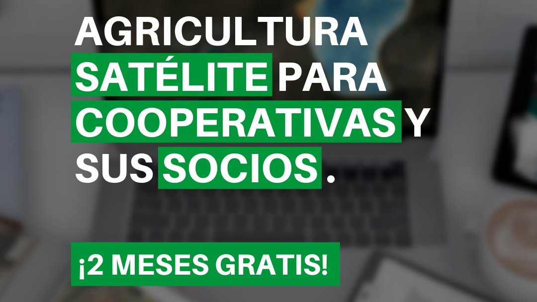 NomoAgron's tweet photo. Todo nuevo camino requiere de un primer paso en firme, por ello, hemos diseñado una #solución para ayudar a las #cooperativas y a sus #socios a introducirse en la #agricultura de precisión #satélite. 🛰️🌿

Contáctanos y aprovecha dos meses #gratis.✅

🌐https://t.co/YbrAY8dtId https://t.co/v30Qnt58Eb
