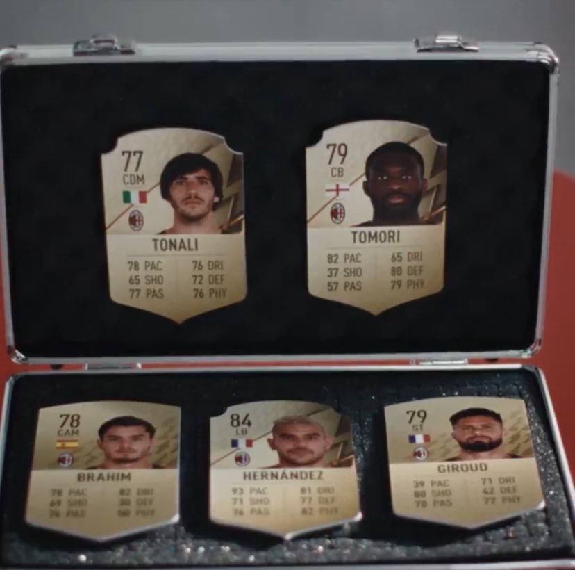 FutCoins_Store's tweet photo. 🚨 #FIFARatings del AC MILAN https://t.co/7QBB3isdtu