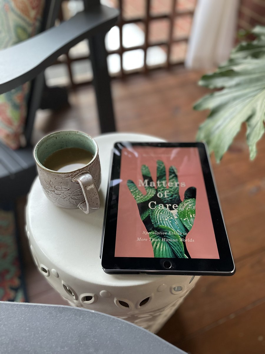 angelawwebb's tweet photo. It’s a beautiful morning for learning new things!
Excited to dive into @ecobruja’s #MattersofCare. https://t.co/qv5FtTSOxD