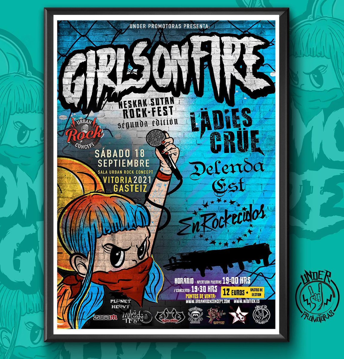 Recién publicada te dejamos por aquí la entrevista que les hemos hecho a las chicas de <a href="/underpromotoras/">Underpromotoras</a> , con motivo del II Neskak Sutan que se celebra este sábado 18 de septiembre en la sala Urban Rock Concept:

 (Baja de la banda Outgravity).

radiodyssey.com/2021/09/13/ent…