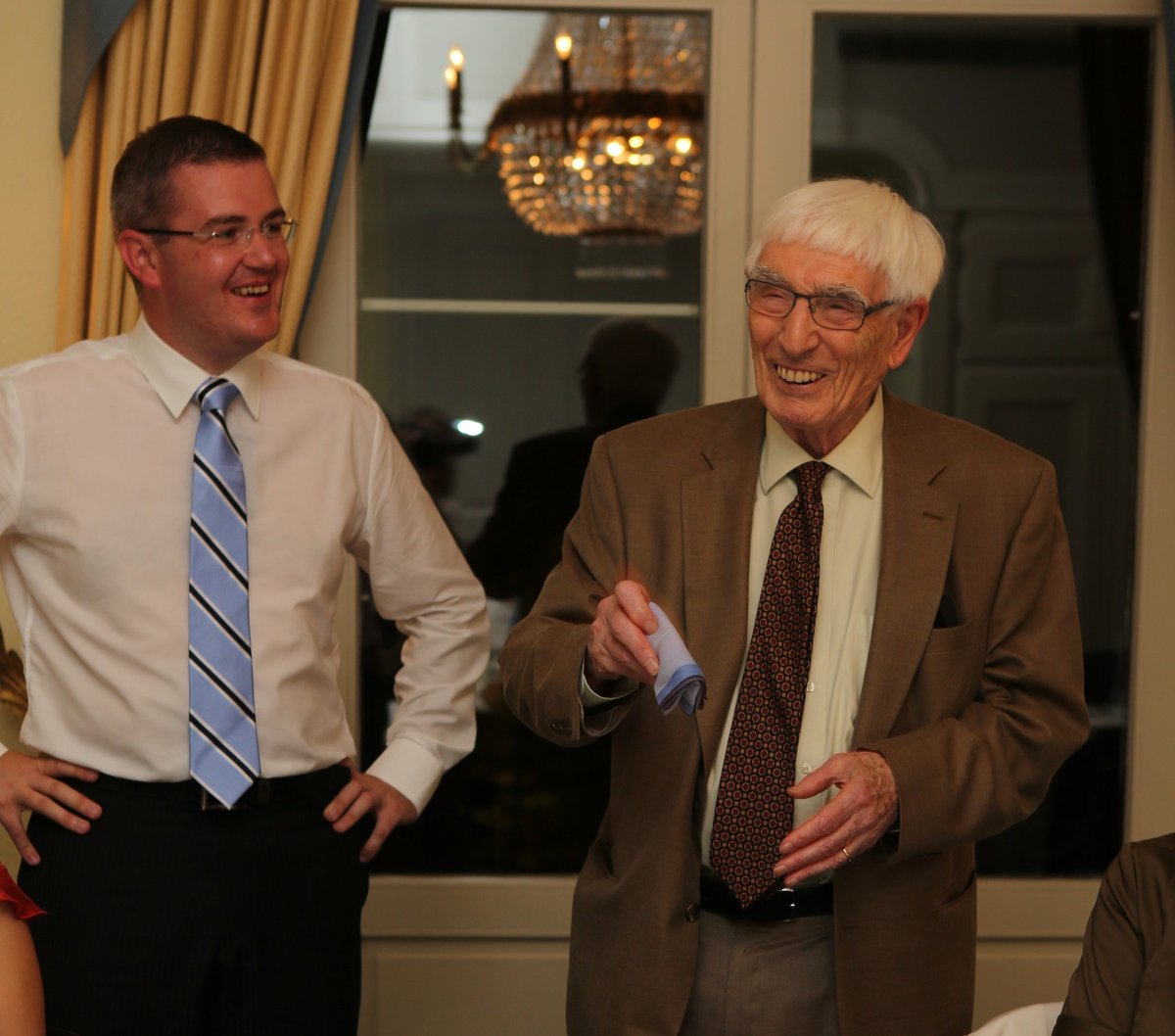 Prof. Dr. Jack David Dunitz FRS (1923-2021)
The Professor´s Professor.
Mentor, friend and honorary grandpa.