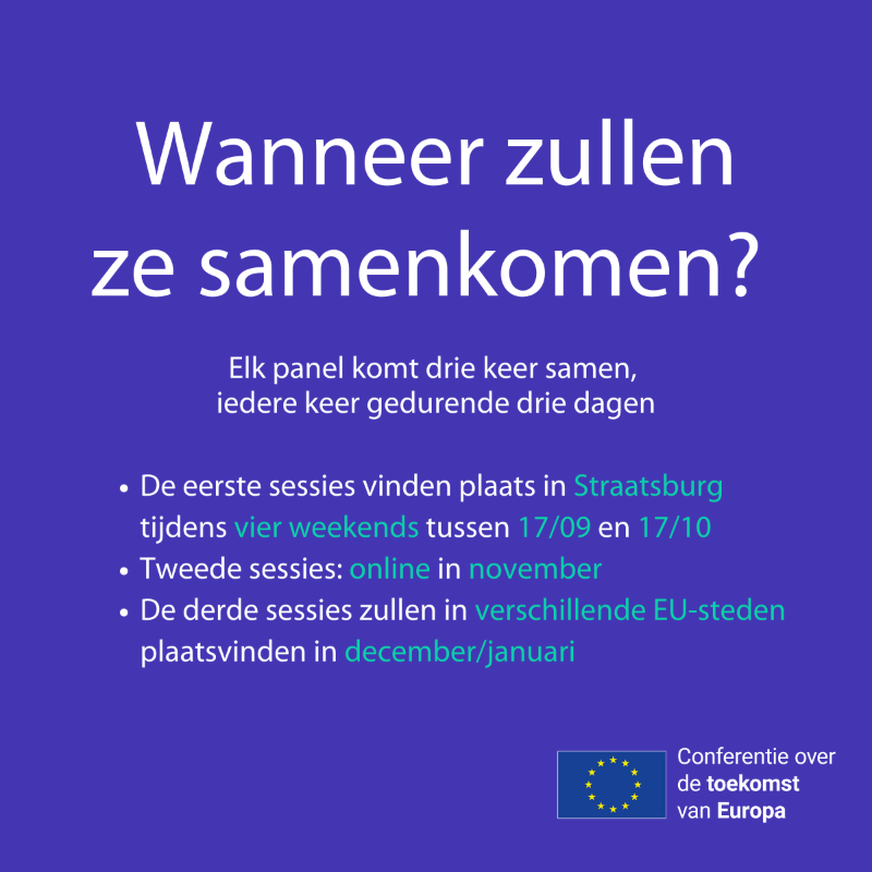 EPinNL's tweet photo. Burgerpanels zullen de komende maanden samenkomen om de toekomst van de EU te bespreken en aanbevelingen te geven.