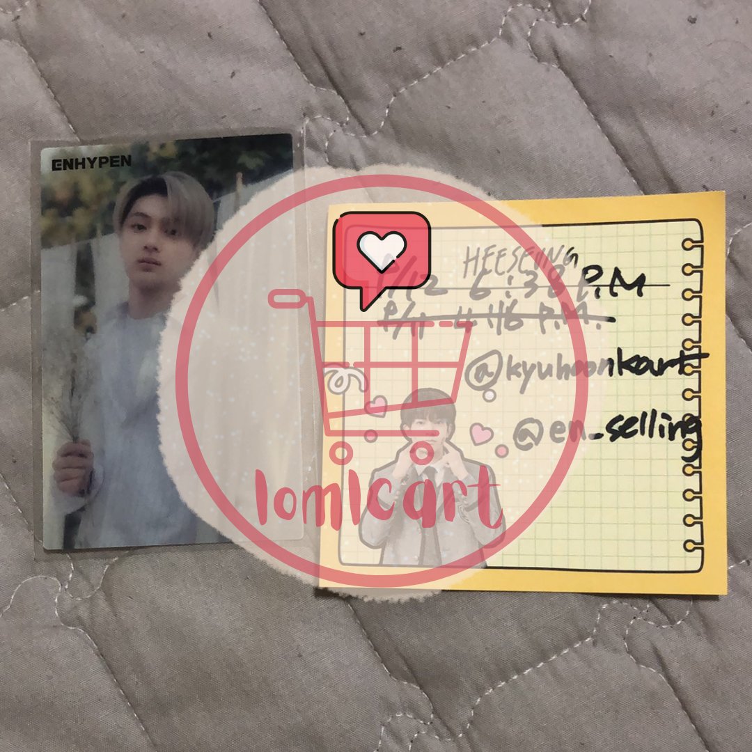 lomlcart's tweet photo. 💌 : #caienews ¦ #caieproofs
📢 : batch 19 - 22 pocas of enhypen and the boyz are already secured and will be shipped to my kr add https://t.co/gLYdMGf7ed