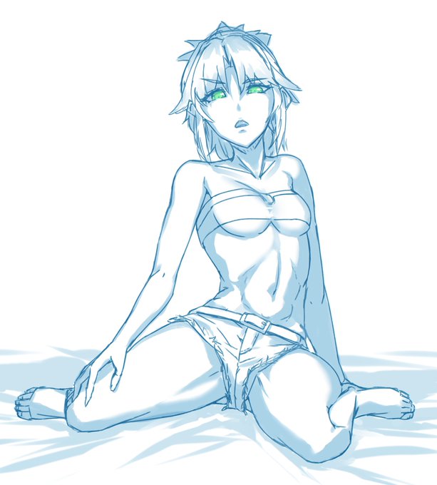 #イラスト #FGO #モードレッド
もーさん練習 