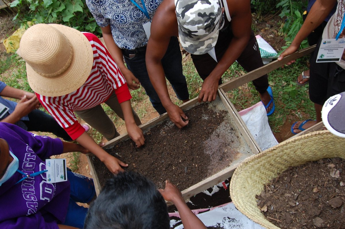 fmfpmg's tweet photo. 30 paysans dans la région d’#Analamanga, ont acquis des compétences dans le domaine #agricole. A présent, ils sont capables de mettre en place une exploitation #permacole.
Suivez en image la #formation d’initiation en #permaculture financé par le FMFP.
#formationprofessionnelle https://t.co/zHrvYo7HMV