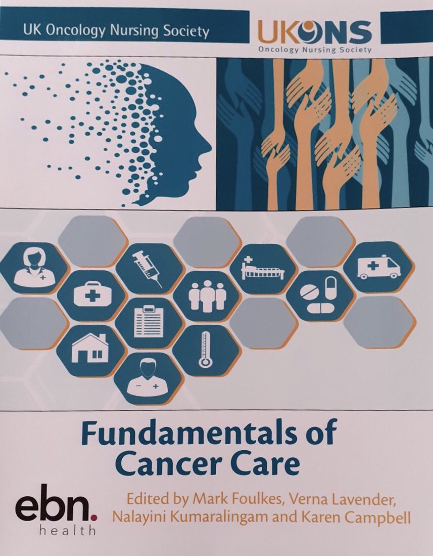 Congratulations on the publication of the latest edition of Fundamentals of Cancer Care <a href="/UKONSmember/">UKONS</a>. 👏🏻Elizabeth Flannery @elzF on your chapters.