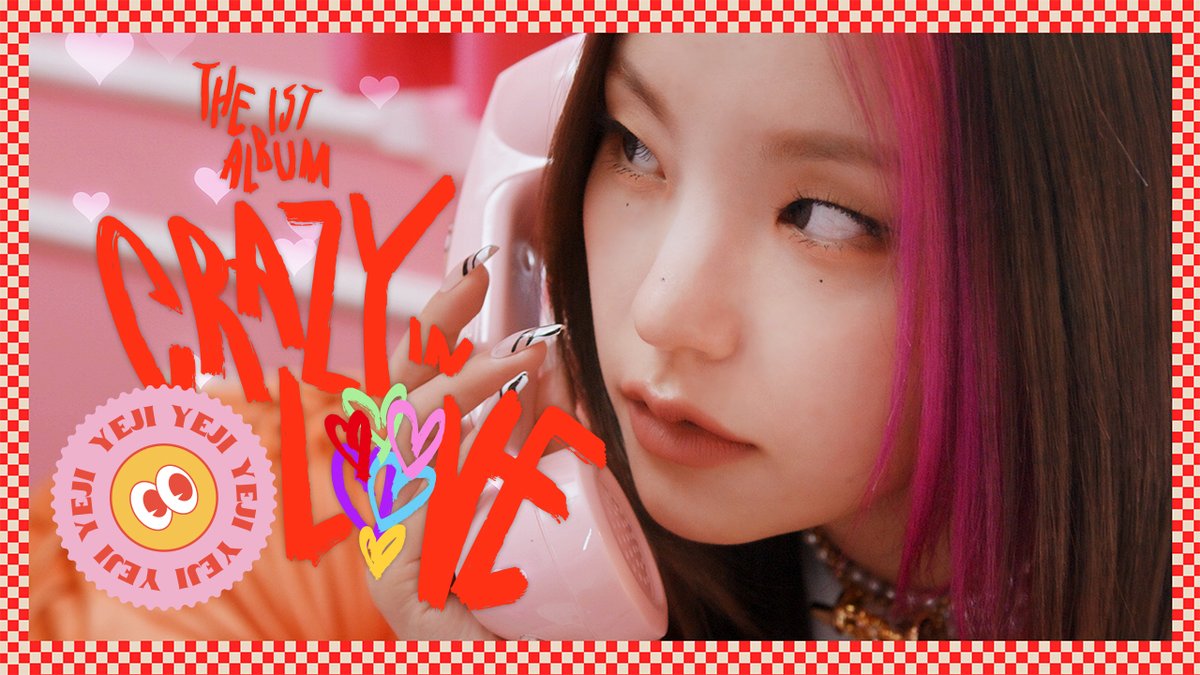 ITZYofficial's tweet photo. ITZY The 1st Album
<CRAZY IN LOVE>

Photobook Preview #YEJI
https://t.co/bUvzMrXYhk
 
💟 TITLE TRACK "LOCO"
💟 2021.09.24 FRI 1PM (KST) | 0AM (EST)
 
<CRAZY IN LOVE> Pre-orders
https://t.co/iqgsF8bDTU
 
#ITZY #있지 @ITZYofficial
#MIDZY #믿지
#CRAZYINLOVE
#LOCO
#ITZYComeback https://t.co/dC71XrjRQi