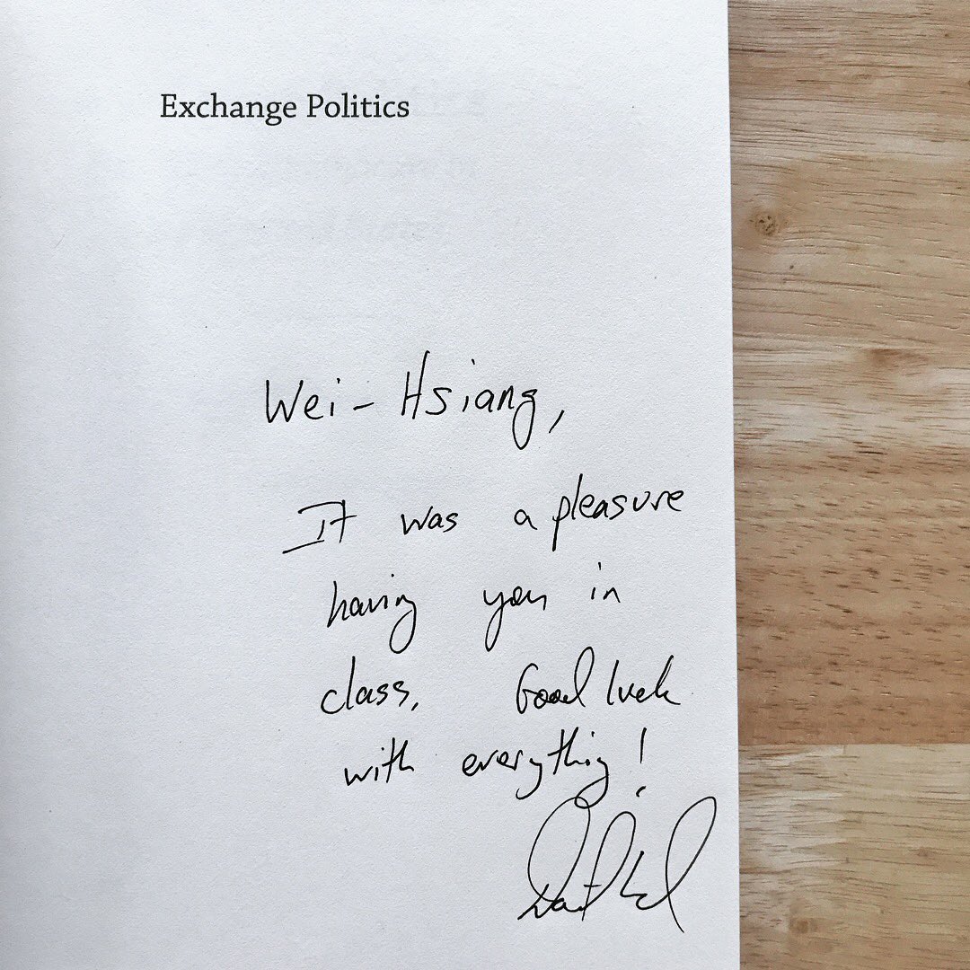 wh_liao's tweet photo. Still shocked by the sad news. I was the only foreign student in our #pm760 class, but I felt at ease because David truly cared about his students. You will be greatly missed, Professor David Jones. @dklinejones https://t.co/c2BHkGaa9I