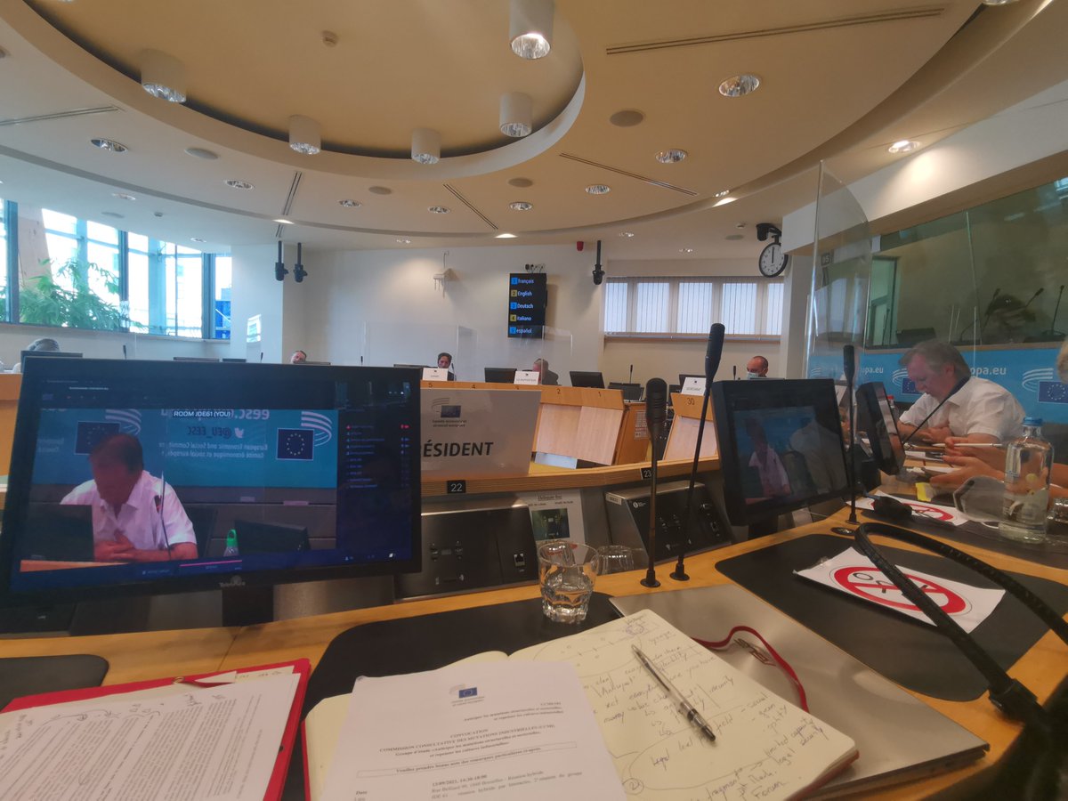 Prouzet Emilie (@emilieprouzet) on Twitter photo 2nd group on Anticipation of structural and sectoral change and reshaping industrial cultures. Debating about territorial synergies, level playing field and #JustTransition. <a href="/CCMI_EESC/">EESC Industrial Change</a> 2nd group on Anticipation of structural and sectoral change and reshaping industrial cultures. Debating about territorial synergies, level playing field and #JustTransition. <a href="/CCMI_EESC/">EESC Industrial Change</a>