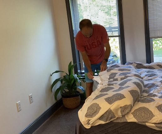 As an <a href="/Airbnb/">Airbnb</a> host I’m finally realizing my dreams and am able to combine my interests in the folding sciences and the cleaning arts while using my ample social graces. It’s a perfect fit.