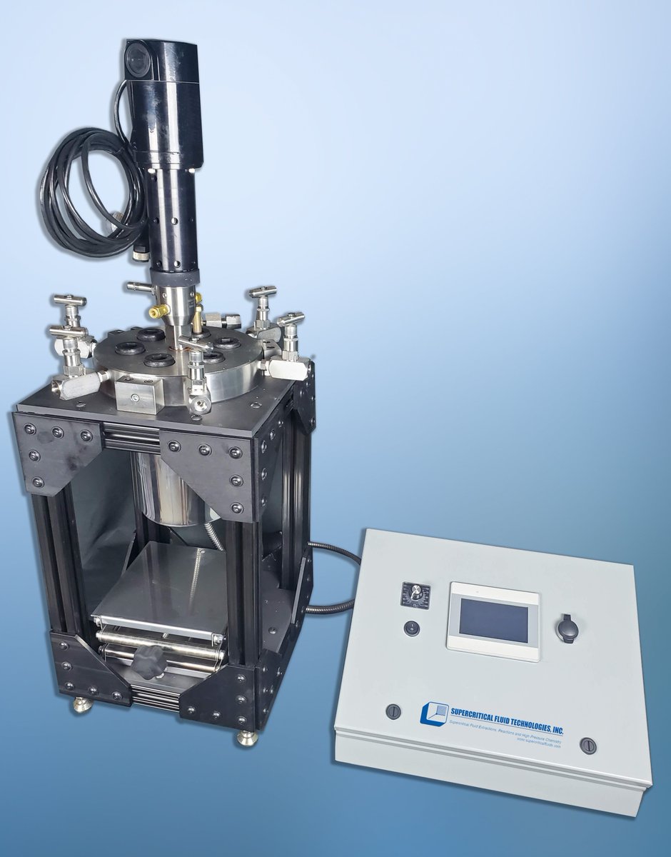 SFT Updates and Expands the Capabilities of their HPR SeriesTM Reactors! Highly versatile, 50 to 4,000 ml, capable of pressures up to 10,000 psi and temperatures up to 350 degrees Celsius. Includes variable speed mixing utilizing high torque, magnetically coupled impellers.