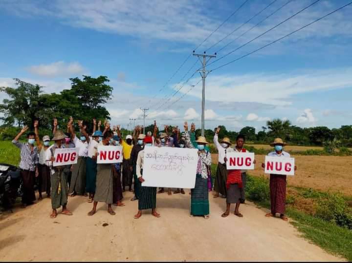 SRMforJustice's tweet photo. WETLET | Locals of WetLet township staged a marching motorcycles strike to support @NUGMyanmar &amp; UN Ambassador U Kyaw Moe Tun against Genocidal Military Junta. 

#KyawMoeTunRepresentsMyanmar #UN_RecognizeNUG #Sep13Coup #WhatsHappeningInMyanmar https://t.co/JwVud33mFa
