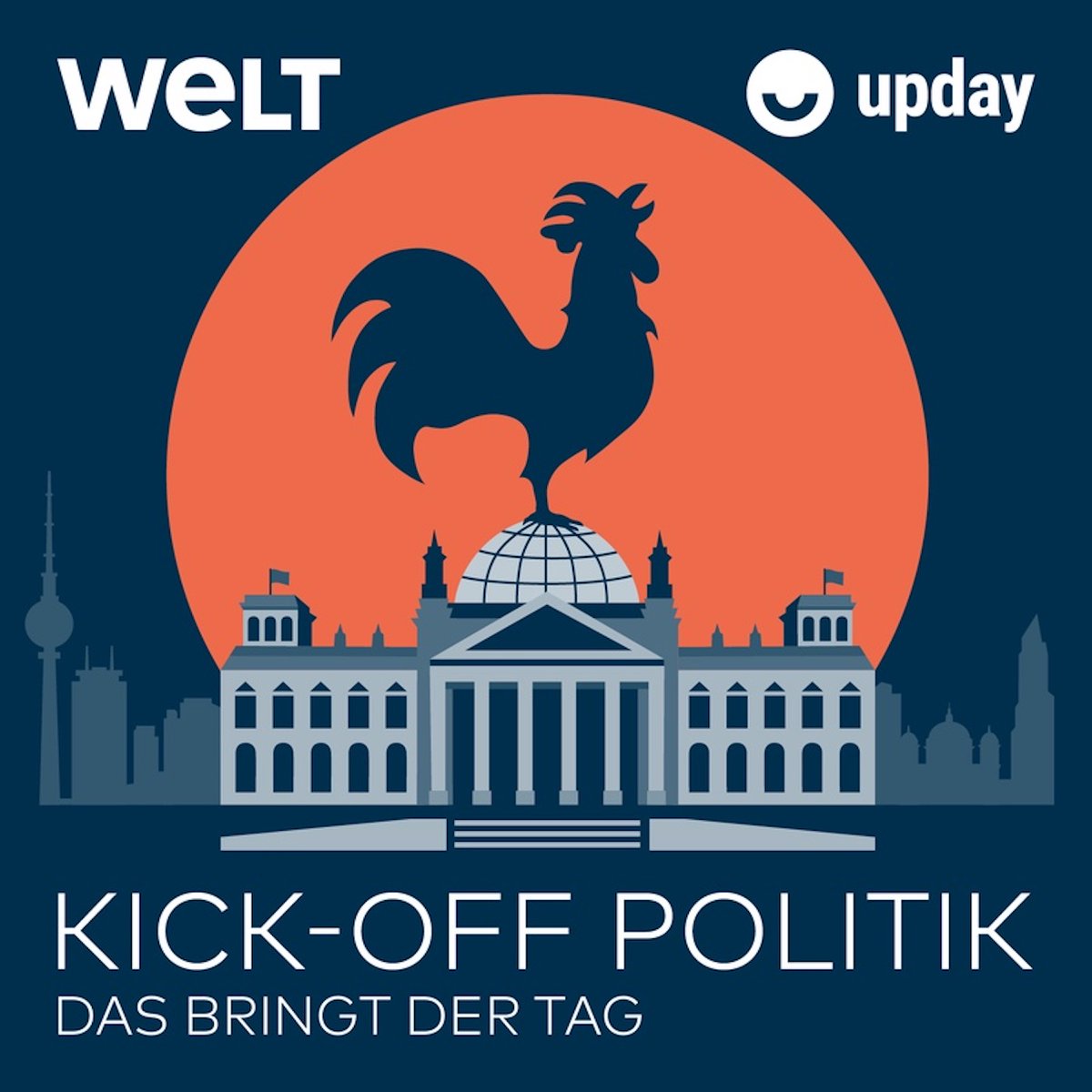 The best morning briefing to kick-off your day in just 10 minutes: <a href="/updayDE/">upday DE</a>  and <a href="/welt/">WELT</a> are launching a new daily morning podcast: "Kick-Off Politik". Here's the first episode:

open.spotify.com/episode/2CmTOT…

#upday #welt #podcast #kickoffpolitik