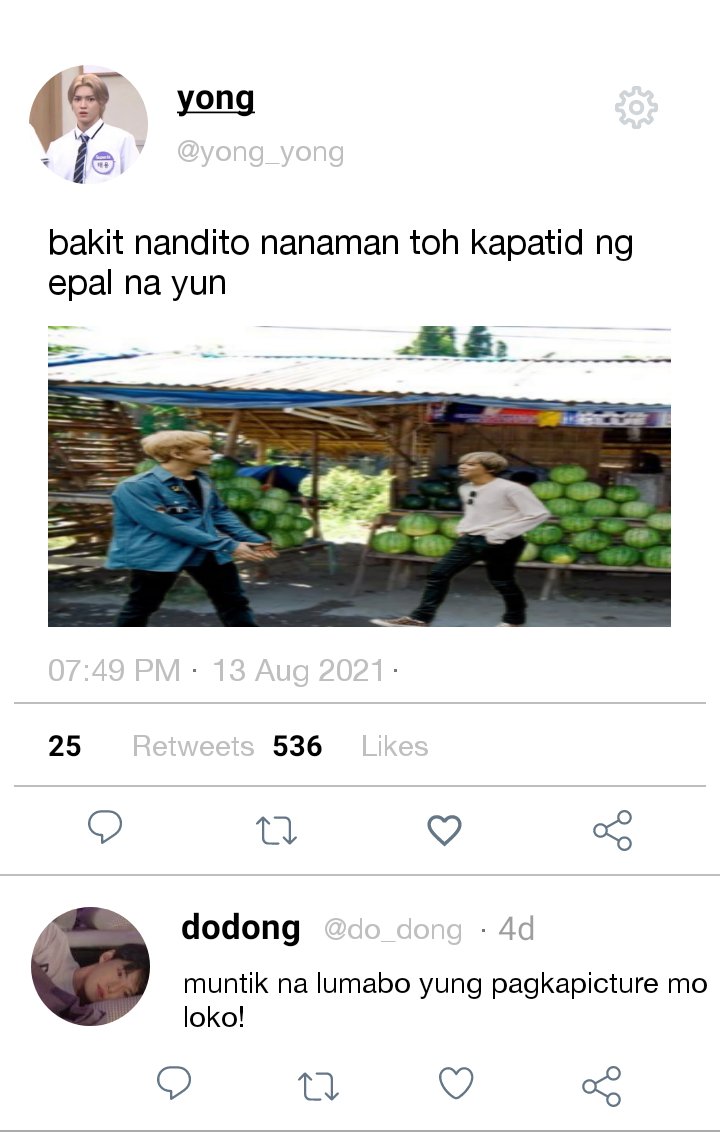 writermeilon_'s tweet photo. #JAEYONG Au  Palengke Series 

— kung saan sa maingay na palengke sa Brgy. NeoCity, Ang tindero ng Pakwan na si Makmak ay may gusto sa kabilang tindero din ng pakwan na si Hetsan . Ngunit parehas sa kuya nila ang tutol. Naisipan ng dalawa pag batiin ang kanilang mga kuya. https://t.co/NQxcF2XiuJ