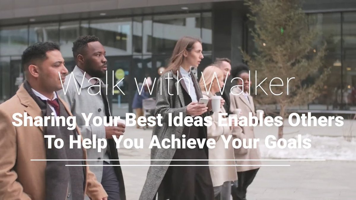 Motivation for a Monday. Have you ever wanted to bring your ideas to life? Then share them! Sharing your best ideas with others will enable them to help you achieve your goals.
youtu.be/TPavgZHgkzg