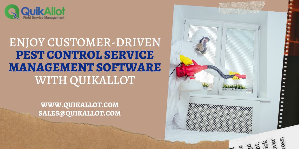 quikonesolution's tweet image. Uplift Your #PestControlServices With #QuikAllot #PestControlSoftware! classifiedads.com/office_busines…