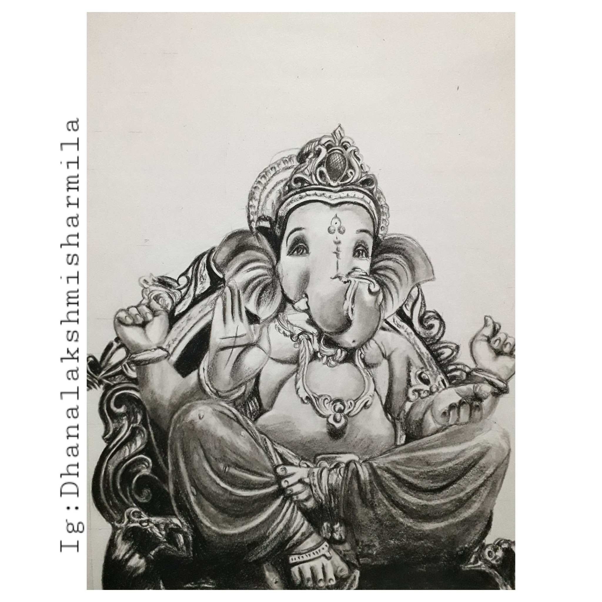 Vinayagar Drawing Photo