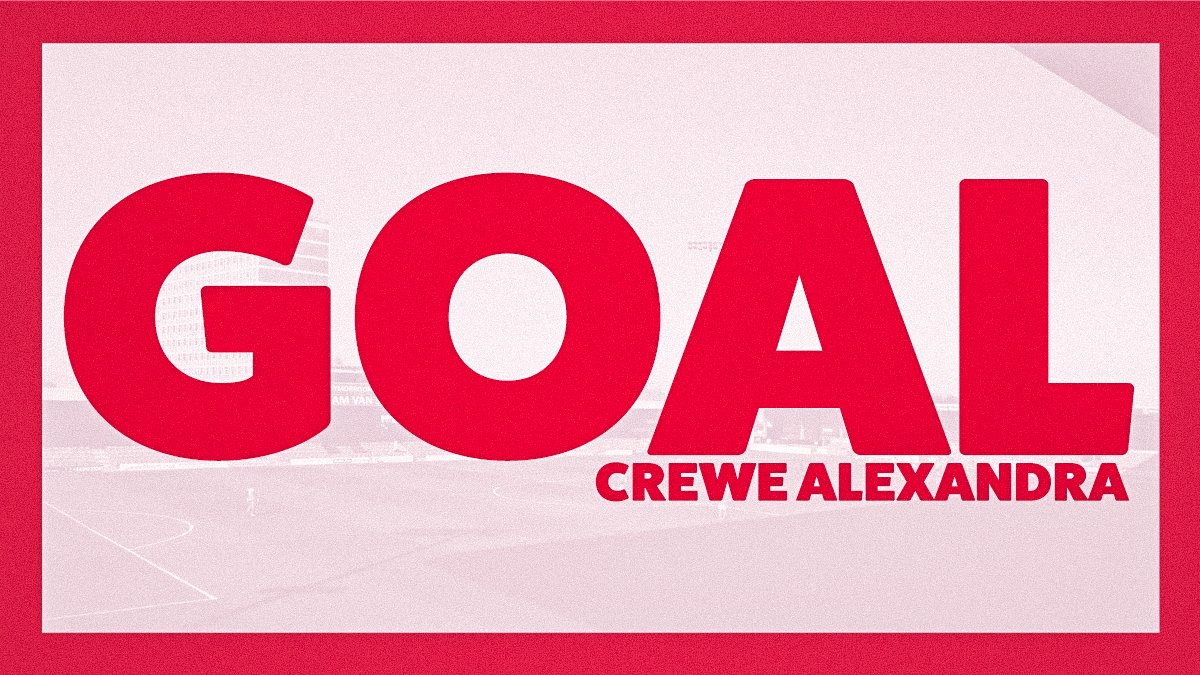 crewealexfc's tweet image. 66' GOAL!!

A freekick on the right side was whipped in beautifully by Ainley to find Sass-Davies in the centre of the box to nod it home. We're back on level terms!! 

[1-1] #CreweAlex