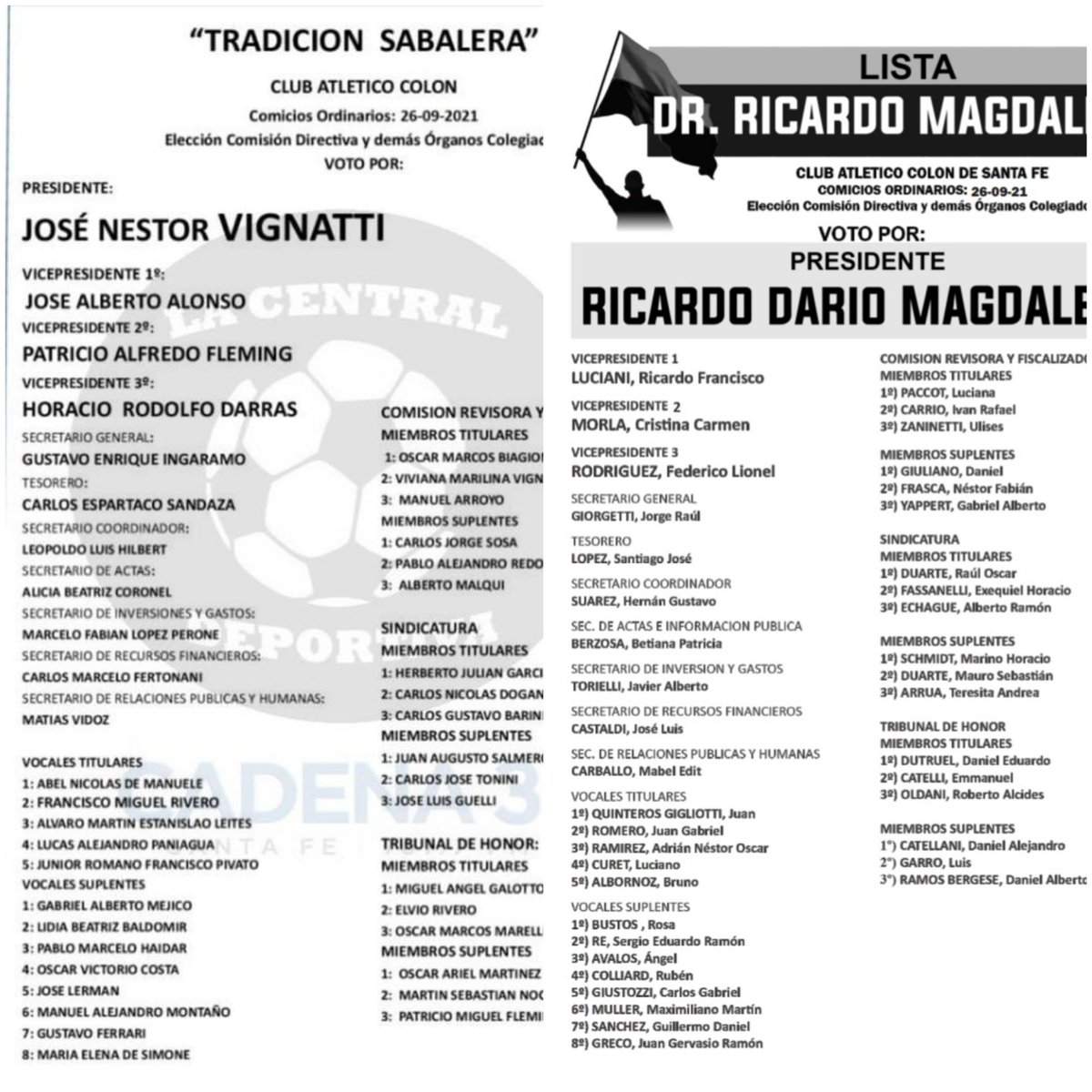 2 listas. 82 lugares disponibles. 10 mujeres siendo parte. Solo 1 de ellas en cargos de vanguardia. Difícil pensar un club más amplio, ¿cierto? No hablo de éxito deportivo a nivel de fútbol profesional, hablo de amplitud y crecimiento institucional. 
<a href="/colonoficial/">Club Atlético Colón ⭐</a>