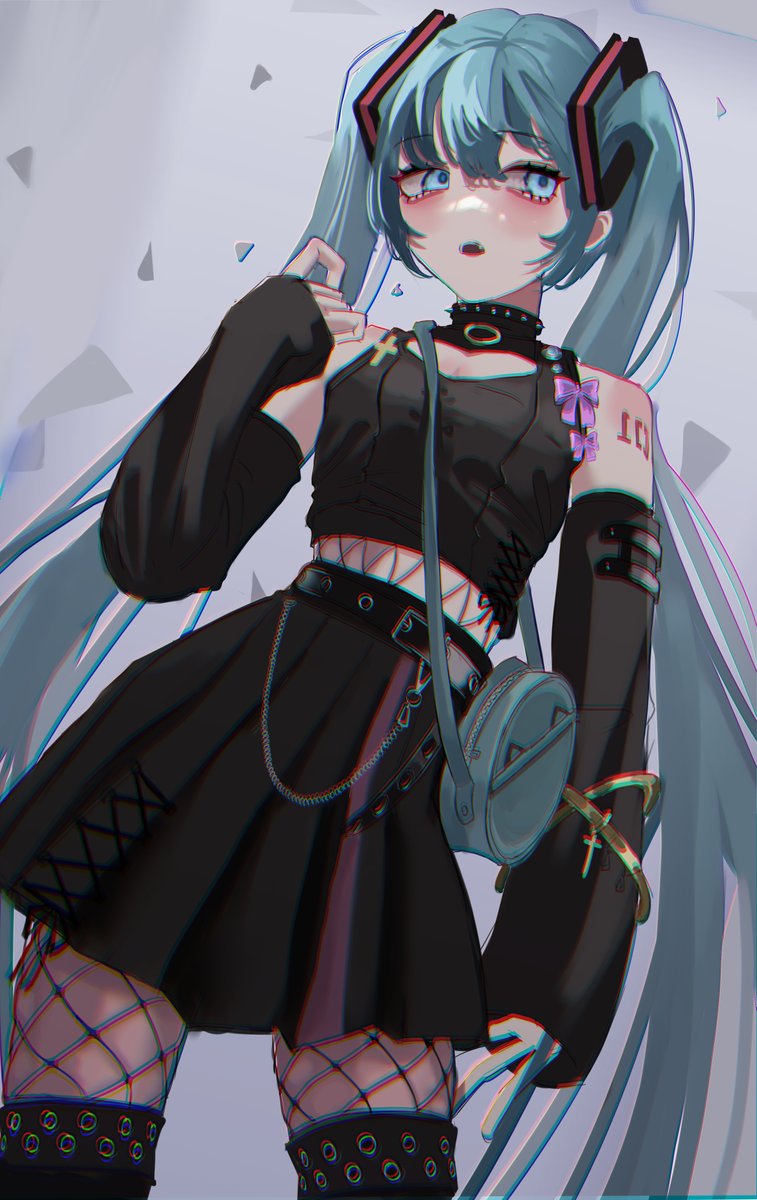 初音ミク「#初音ミク #miku 」|れれんぢ / REREndiのイラスト