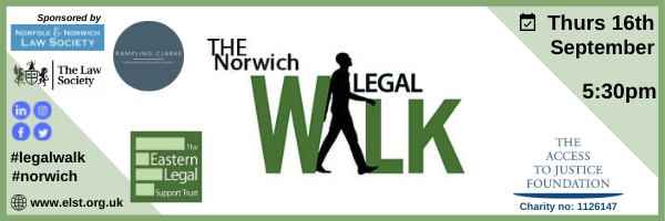 Grateful to our sponsors 
@RamplingClarke @NNLawSociety for providing pizza after the #Norwich #LegalWalk on Thursday 16th September at 5.30pm! Join us and support #accesstojustice  @Access2JusticeF