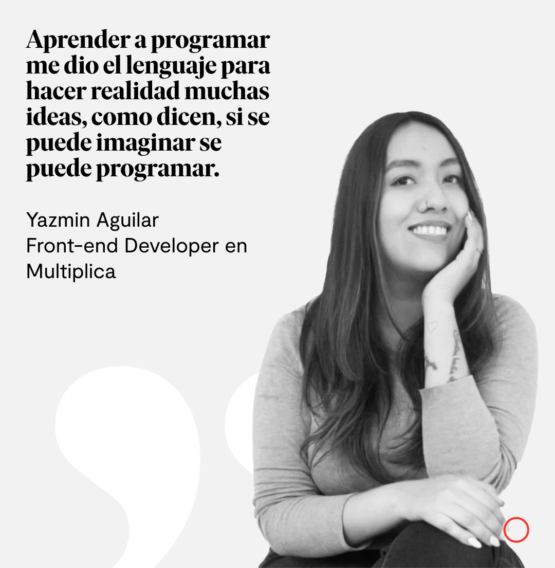 multiplica's tweet image. Hoy estamos conmemorando a developers y coders de la familia Multiplica. Aquí les compartimos algunas quotes que nos han dejado, sobre lo que significa la gran labor que desempeñan 🙌💡Feliz día 🎉
#happydevelopersday #developersday #codersday