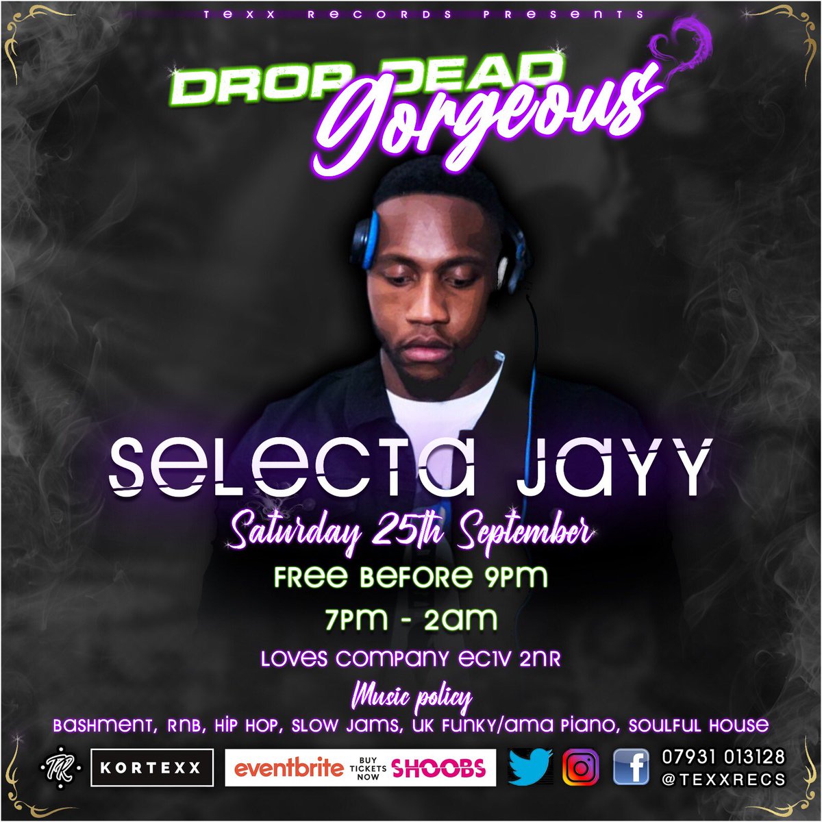 TexxRecs's tweet image. Just under 2 WEEKS to go 💃

Have you got you’re tickets yet for the big one @ The Loves Company on the 25th September! 

DJs on the night will be 
⭐️ @selecta_jayy 
⭐️ J-Mimez 
⭐️ Nique J
⭐️ @DjTappaDon - 
also host an resident DJ 
Over 21s

Ticket link:
 linktr.ee/TexxRecords