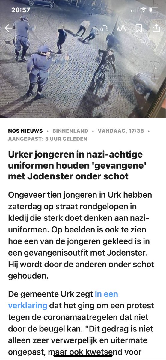Is dit dan misschien een goede reden om een hek om Urk te zetten?