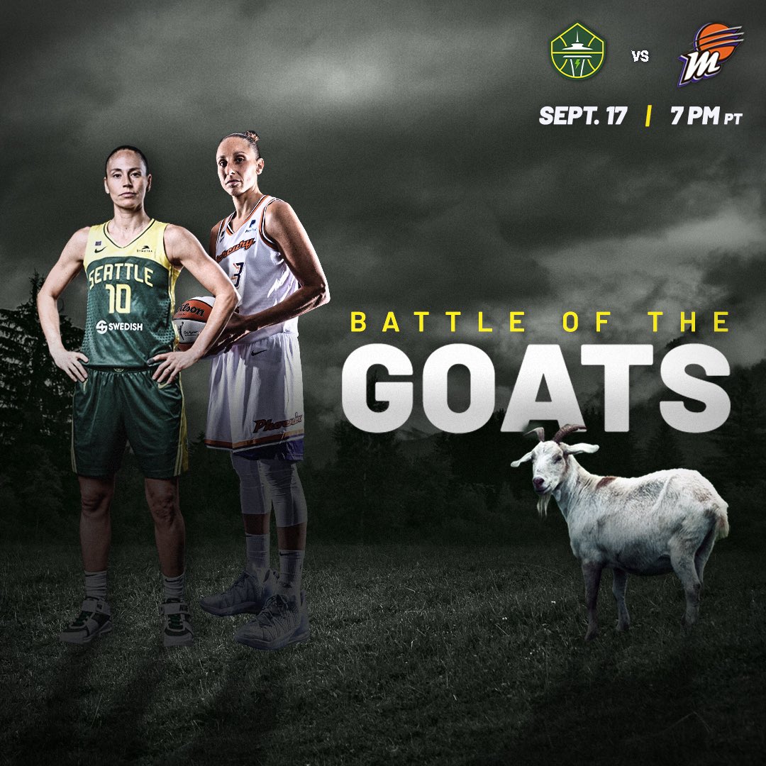 seattlestorm's tweet photo. ๐ v ๐ this Friday with playoff seeding on the line!
Be there >> https://t.co/IN54zWTGtN https://t.co/zhVr3fDS4B
