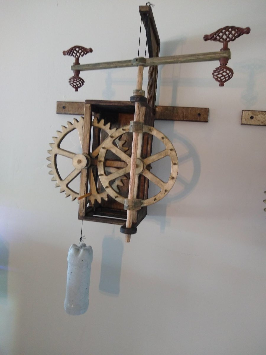 Plans and patterns for the verge escapement can be found at DCTdrawings.com