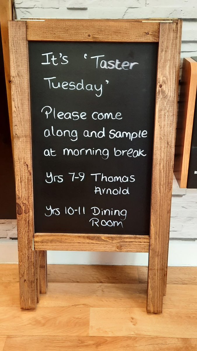 WarminsterFood's tweet photo. Taster Tuesday tomorrow at break time - but what will it beโฆ.?? @Warminster1707 #trynewfood https://t.co/20EJK81MVi