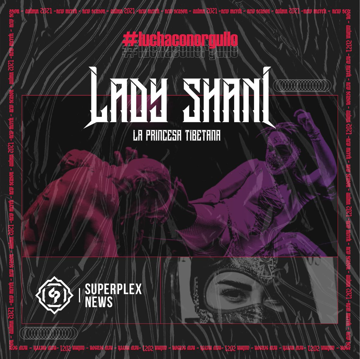 SuperplexN's tweet photo. ¡Lady Shani lucha con orgullo!
@LadyShaniAAA
#luchaconorgullo #ladyshani #ladyshaniaaa #superplexnews #superplexnewsmerch #superplexnewsgladiadoras #luchalibre #luchalibremexicana #luchalibreaaa #wrestling
Créditos de la foto a quien corresponda. https://t.co/9d5srA2NnH
