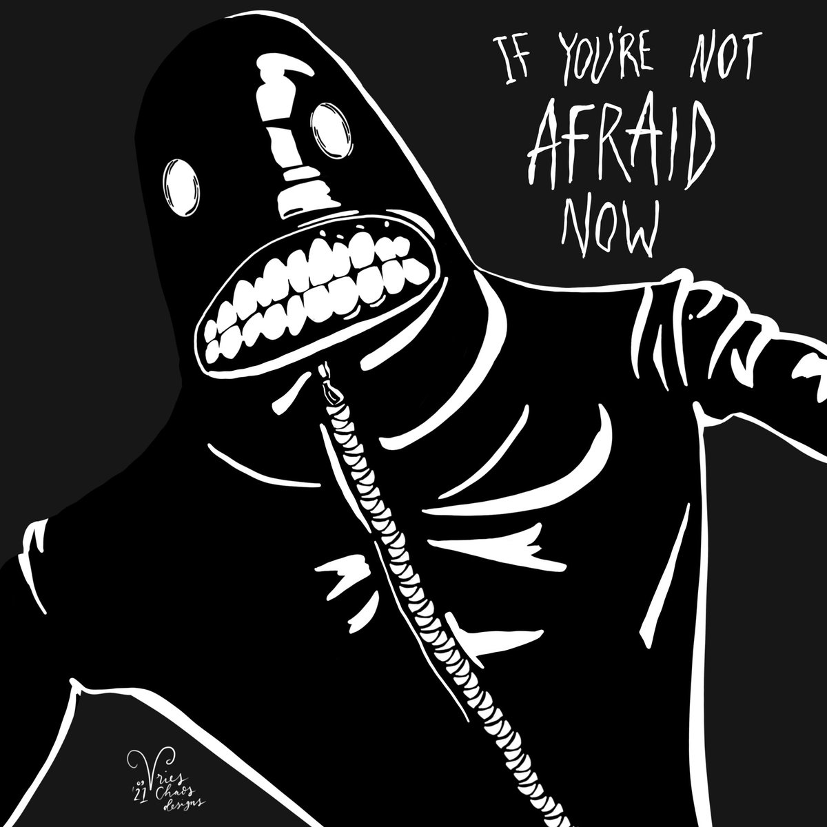 FrankiValerie's tweet photo. Lost in Random - fan art of The Shadowman 💜🖤🤍💀 #fanart 
We’ll be streaming more if this game tomorrow night 💜 https://t.co/GwalaMBN8j