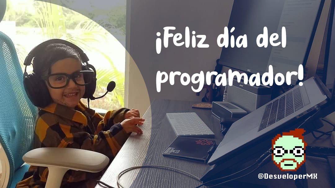 Desveloper's tweet image. ¡Feliz día del programador!

#Desveloper #diadelprogramador