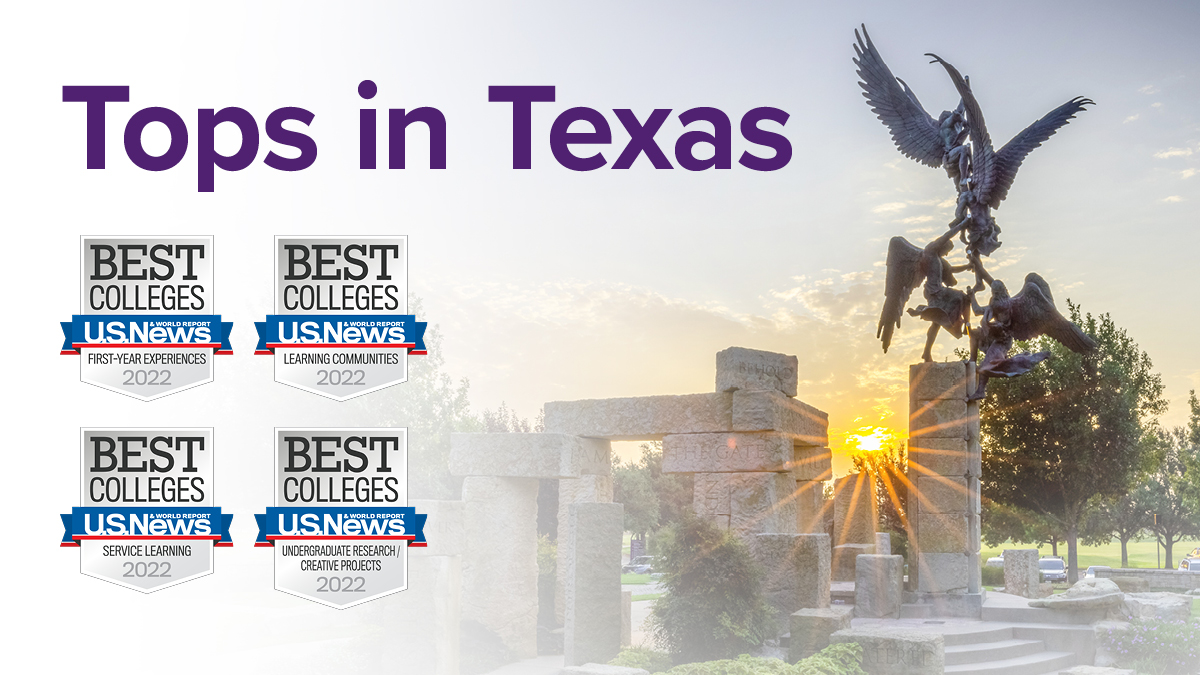 ACUedu's tweet photo. The news is out! 🎉 ACU is the ONLY university in Texas to rank in the Top 10 in three @usnews categories related to student success: https://t.co/nQ1KZkIWuA 👏👏

Begin your own success story → https://t.co/0VJiDiEdlZ

#GoWildcats | #BestColleges | #TheFireWithin https://t.co/N5ixt5WO0y