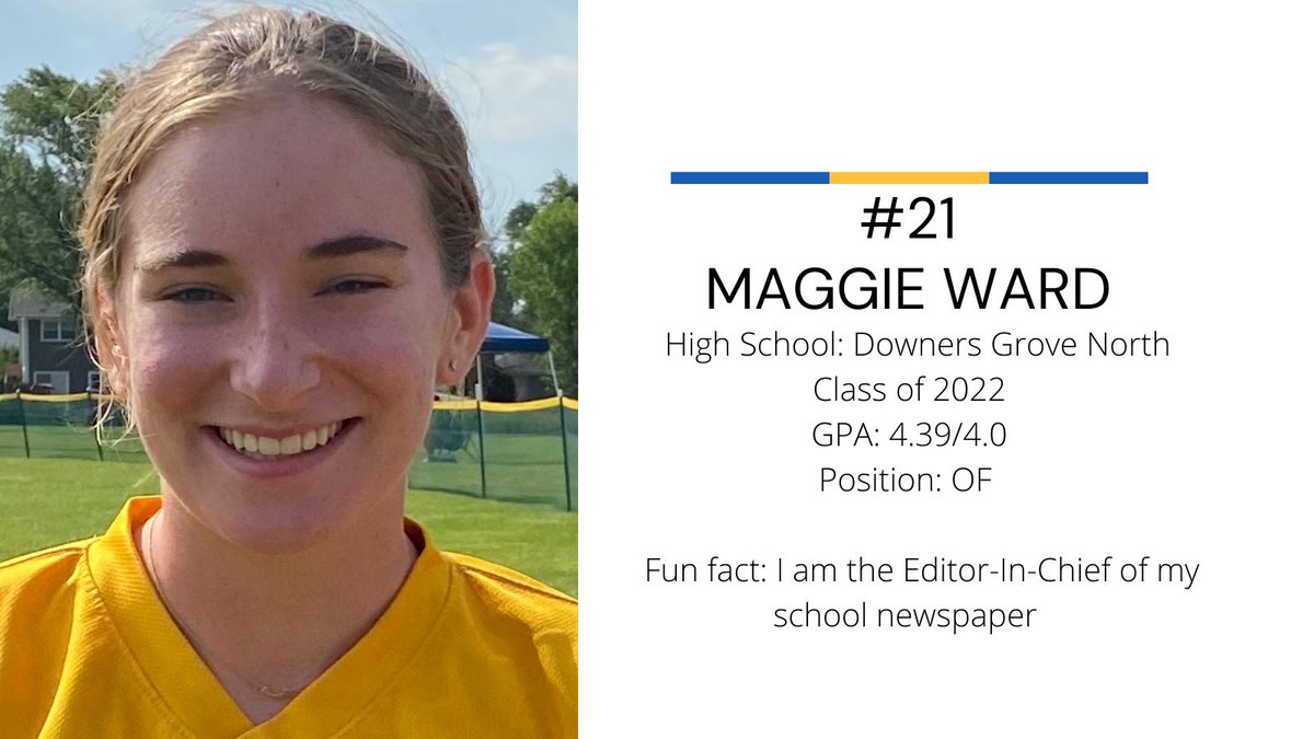 MEET THE 2021-2022 TEAM! We’re back with another spotlight. ⚡️💯 <a href="/MagWard16/">Maggie  Ward</a>