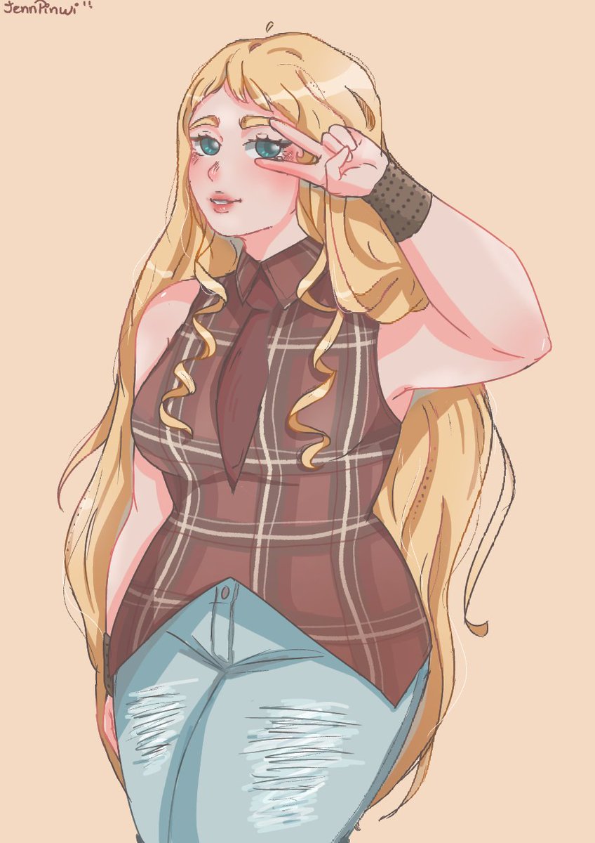 JennPinwi's tweet image. Sami Diosa de las Diosas 💕💖💕

Se llama Sami Aguirre y tiene 20 años. Denle amor 🌱
Ella forma parte del grupo de amigos de Shaoran. 

#Drawing #ilustration #dibujodigital