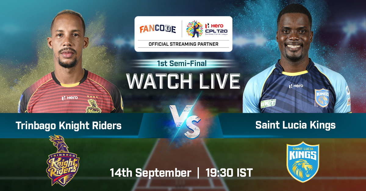 FanCode's tweet photo. Two star-studded squads will lock horns in the first semi-finals of the #CPL to put up a show for us to watch! 🤩

📺 Watch Hero #CPL21, LIVE on #FanCode 👉🏼 https://t.co/eRhsp4A4DB 

#CricketOnFanCode #CPL21onFanCode 
@CPL https://t.co/ab6hyp5LTH