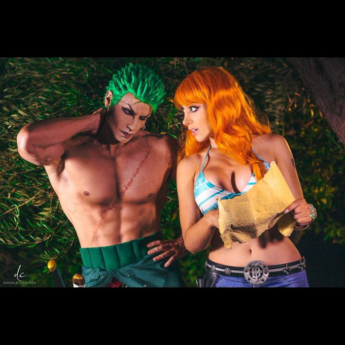 Caption this photo of Zoro and Nami: https://t.co/YKUA7DwPsJ<a href="/tag/mycalvins"class="tags"><span>#mycalvins</span></a>