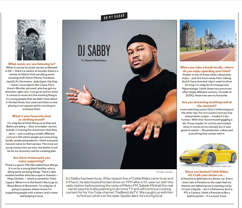 Was featured on Sunday Times this weekend. #OnMyRadar feature. S/O to you if you saw it 👊🏾