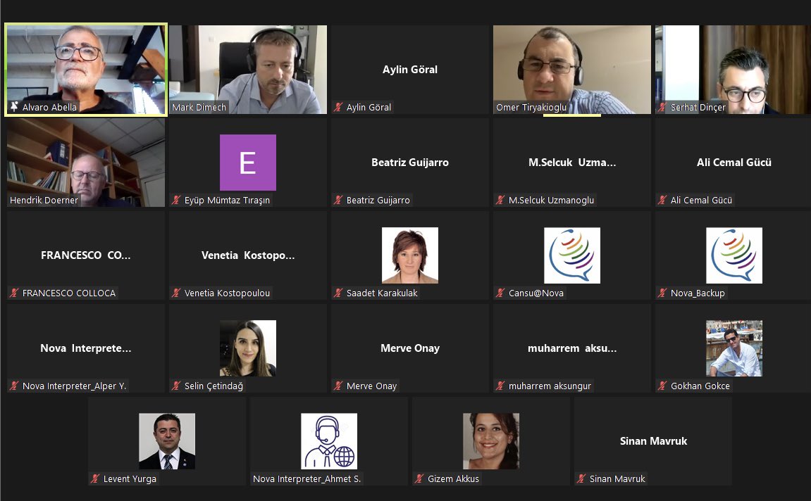 A1.8 Potansiyel Ulusal Balıkçılık Danışma Organı Üyeleri için Web Semineri 13 Eylül’de Zoom platformu üzerinden gerçekleştirilmiştir.